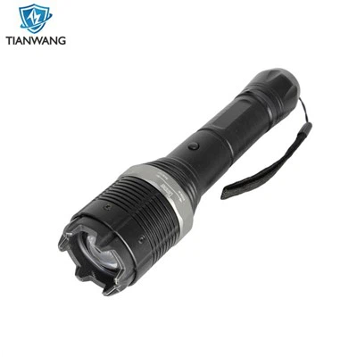 Stun Gun med zoombar LED-lommelykt