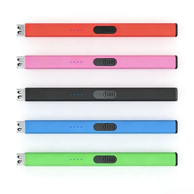 USB-C oppladbar elektrisk lystenner med trippel sikkerhetslås og 7s automatisk-slå av